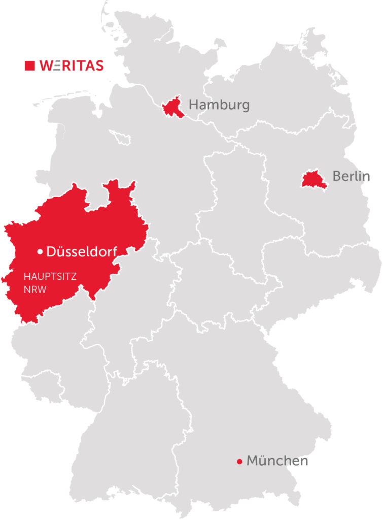 WERITAS: Immobilienbewertung Standorte Deutschland